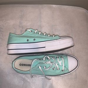 Mint Green Converse